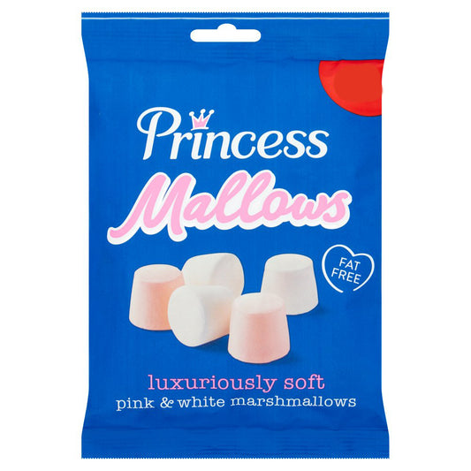 Princess Mallows Pink & White Marshmallows 150g