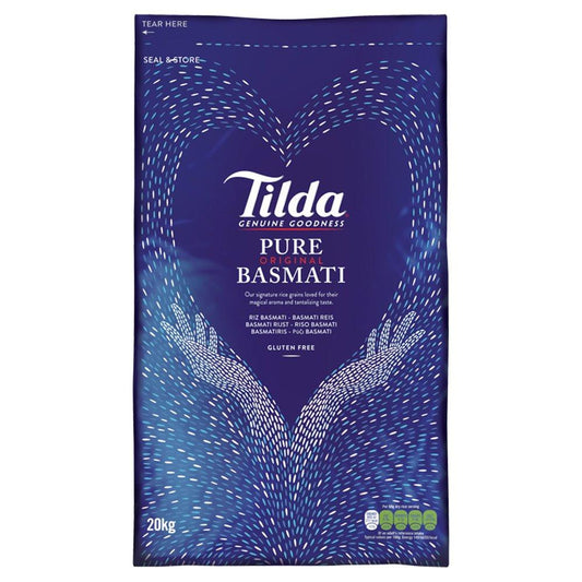 Tilda Basmati Rice 20kg Box of 1