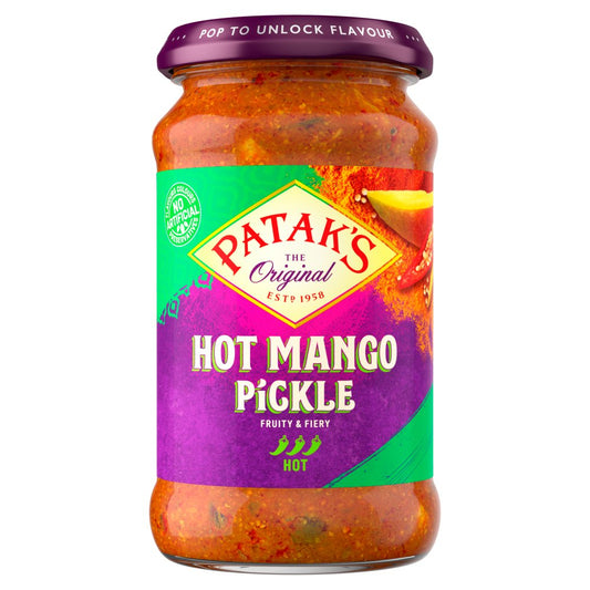Patak's Hot Mango Pickle 283g