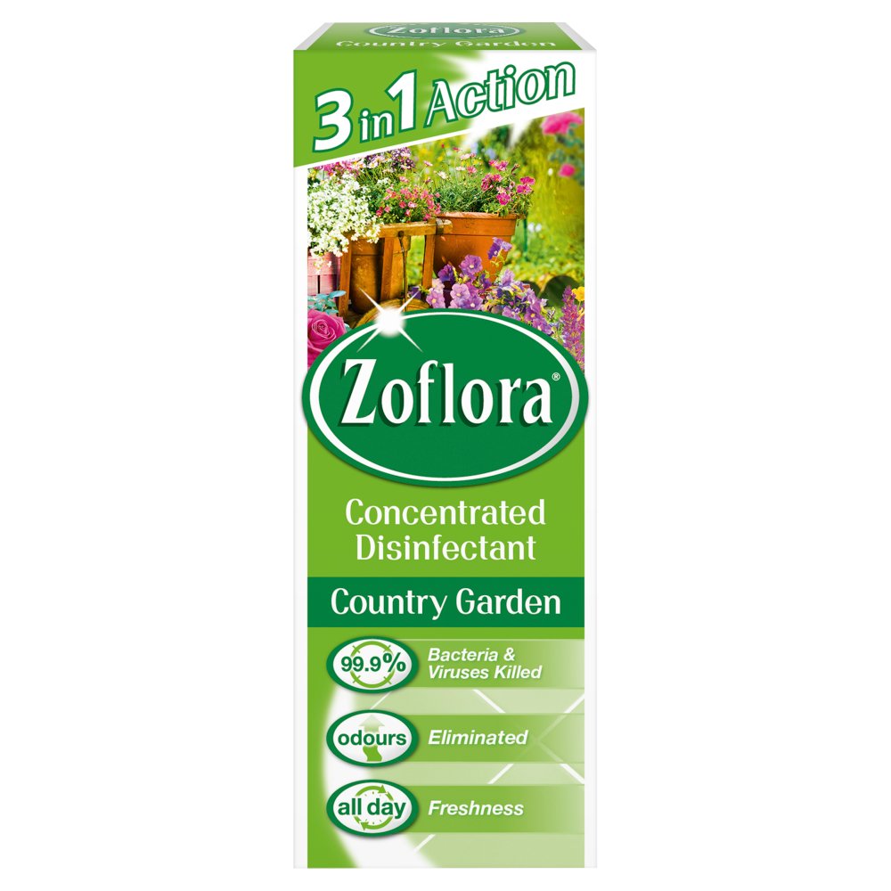 Zoflora 3 in 1 Action Concentrated Disinfectant Country Garden 120ml