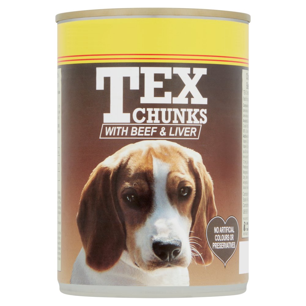Tex Chunks with Beef & Liver 400g