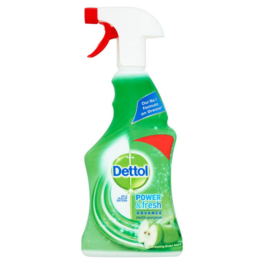 Dettol Power & Fresh Advance Multi-Purpose Refreshing Green Apple 500ml