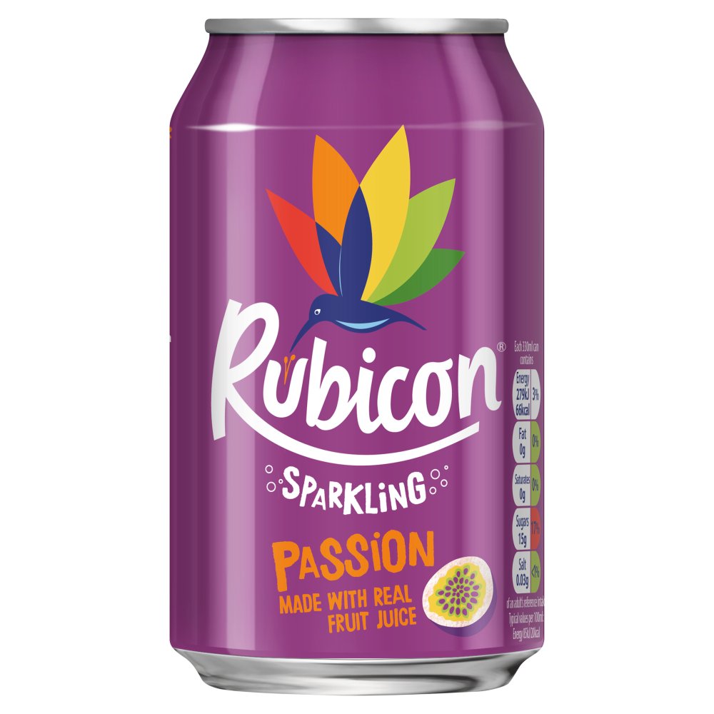 Rubicon Sparkling Passion 330ml