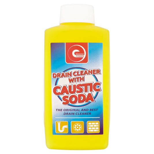 Essential Power Drain Cleaner with Caustic Soda 500g