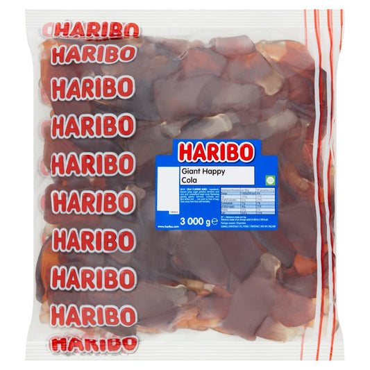 HARIBO Giant Happy Cola 3000g