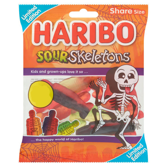 HARIBO Limited Edition Sour Skeletons 140g