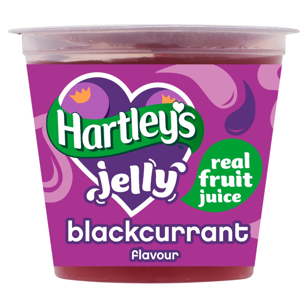 Hartley's Jelly Blackcurrant Flavour 125g