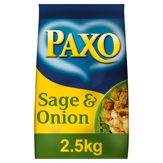 Paxo Sage & Onion Stuffing Mix 2.5kg