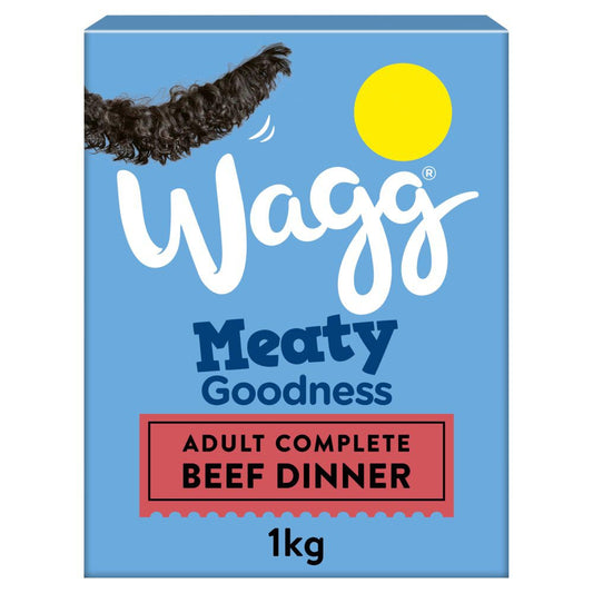 Wagg Meaty Goodness Adult Complete Beef Dinner 1kg