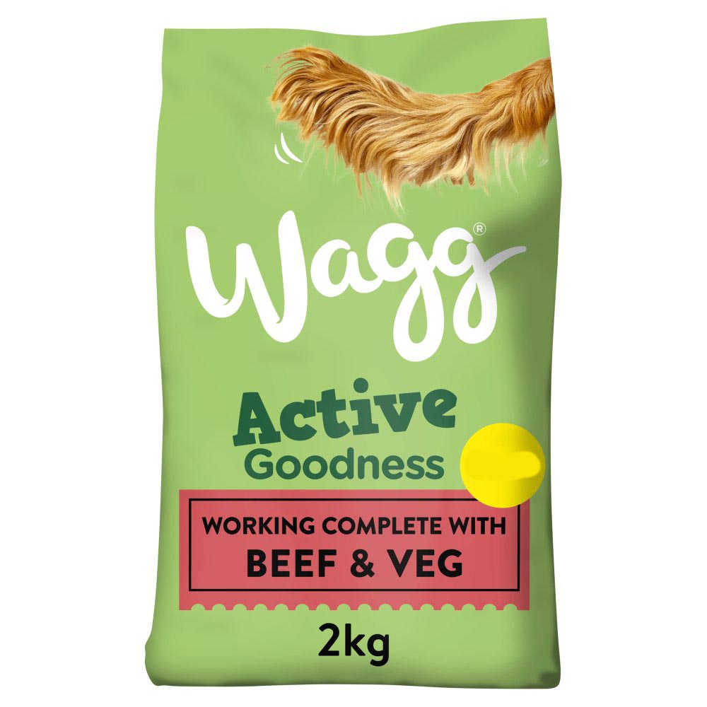 Wagg Active Goodness Rich in Beef & Veg 2kg