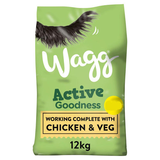 Wagg Active Goodness Rich in Chicken & Veg 12kg