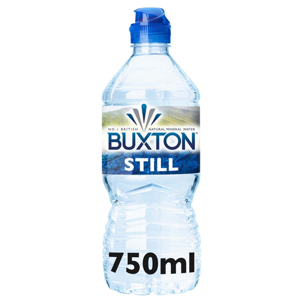 Buxton Still Natural Mineral Water Sports Cap 750ml