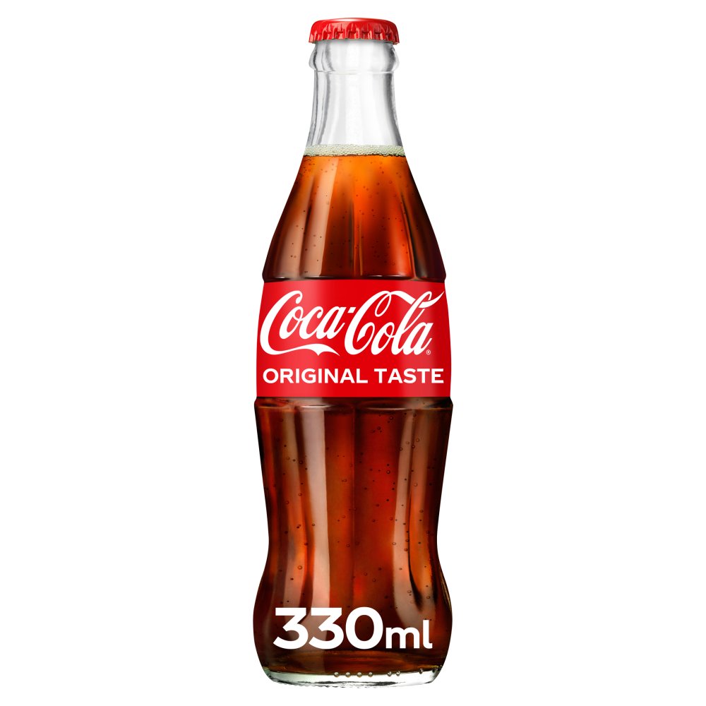 Coca-Cola Original Taste Glass Bottles  330ml