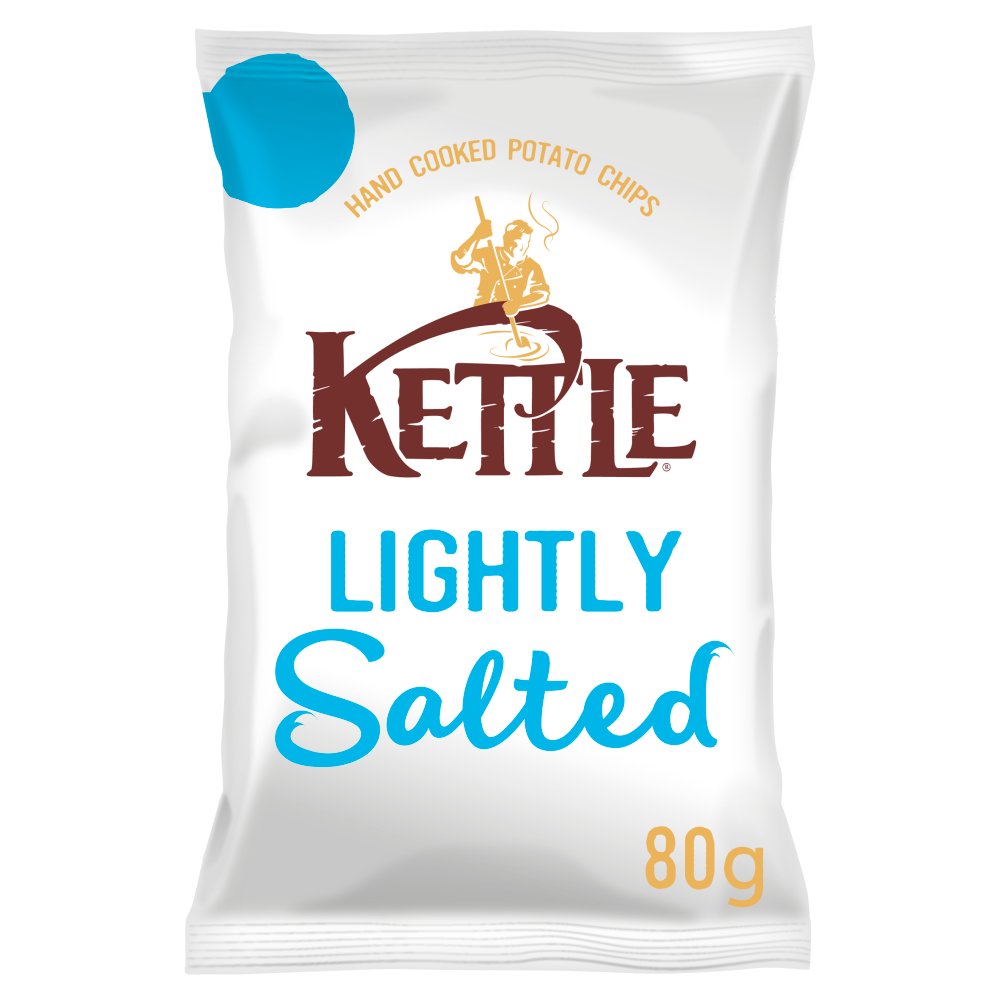 KETTLE® Chips Lightly Salted Crisps 80g