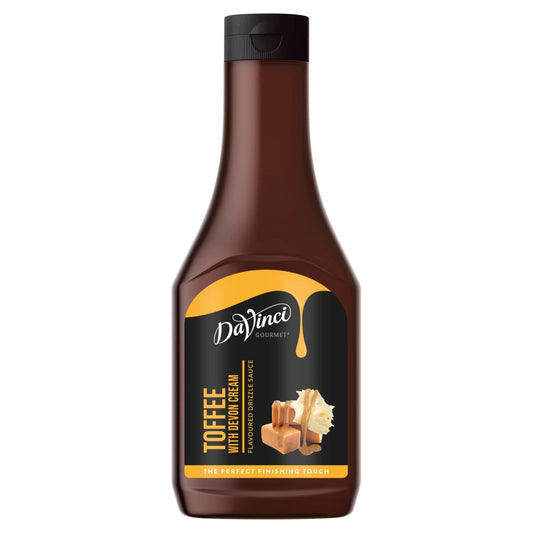 Da Vinci Gourmet Toffee with Devon Cream Flavour Drizzle Sauce 500g