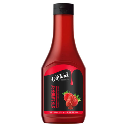 Da Vinci Gourmet Strawberry Flavoured Drizzle Sauce 500ml Box of 12