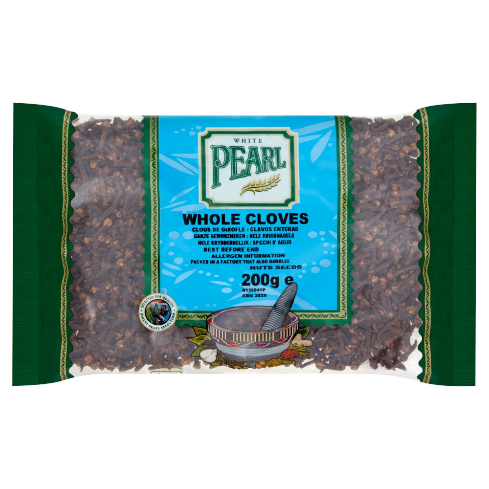 White Pearl Whole Cloves 200g