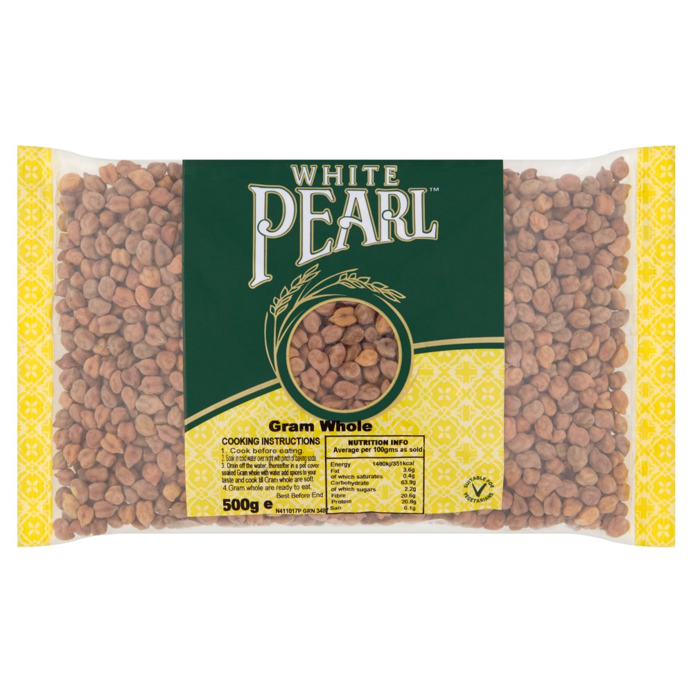 White Pearl Gram Whole 500g