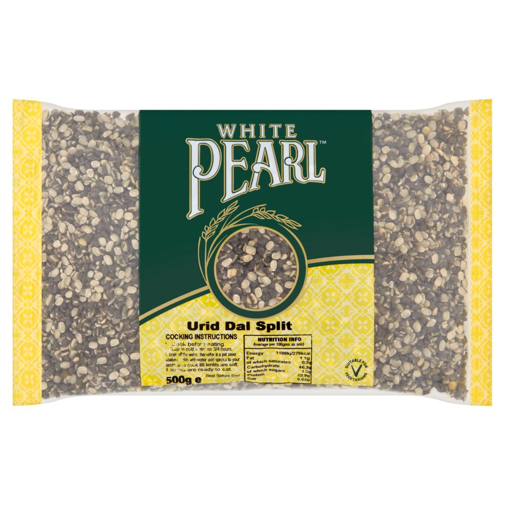 White Pearl Urid Dal Split 500g