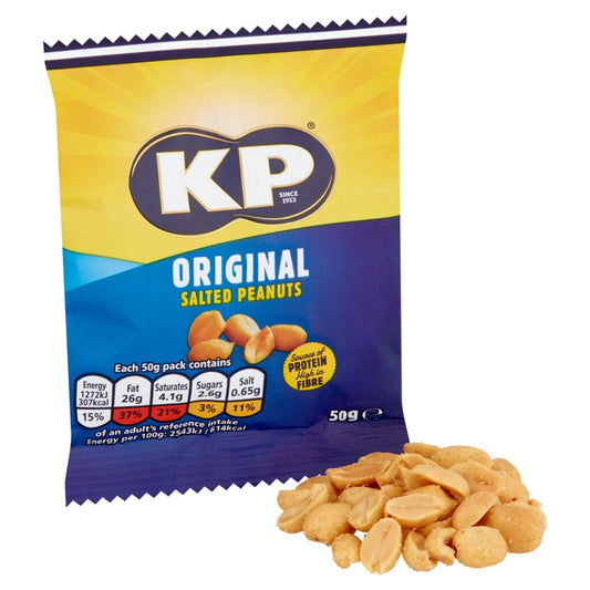 KP Original Salted Peanuts 50g