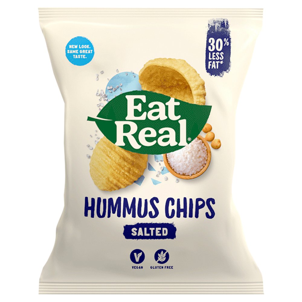 Eat Real Hummus Chips Salted 45g