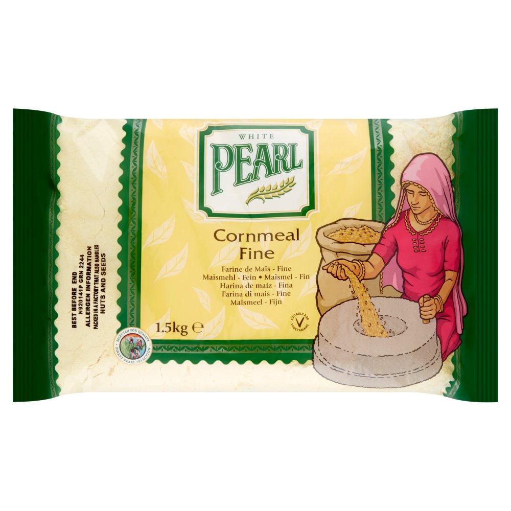 White Pearl Cornmeal Fine 1.5kg