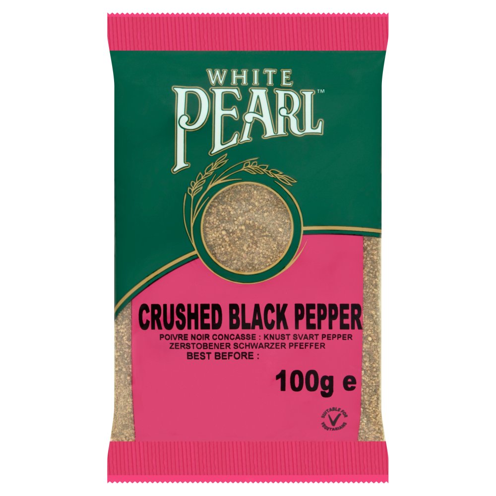 White Pearl Crushed Black Pepper 100g