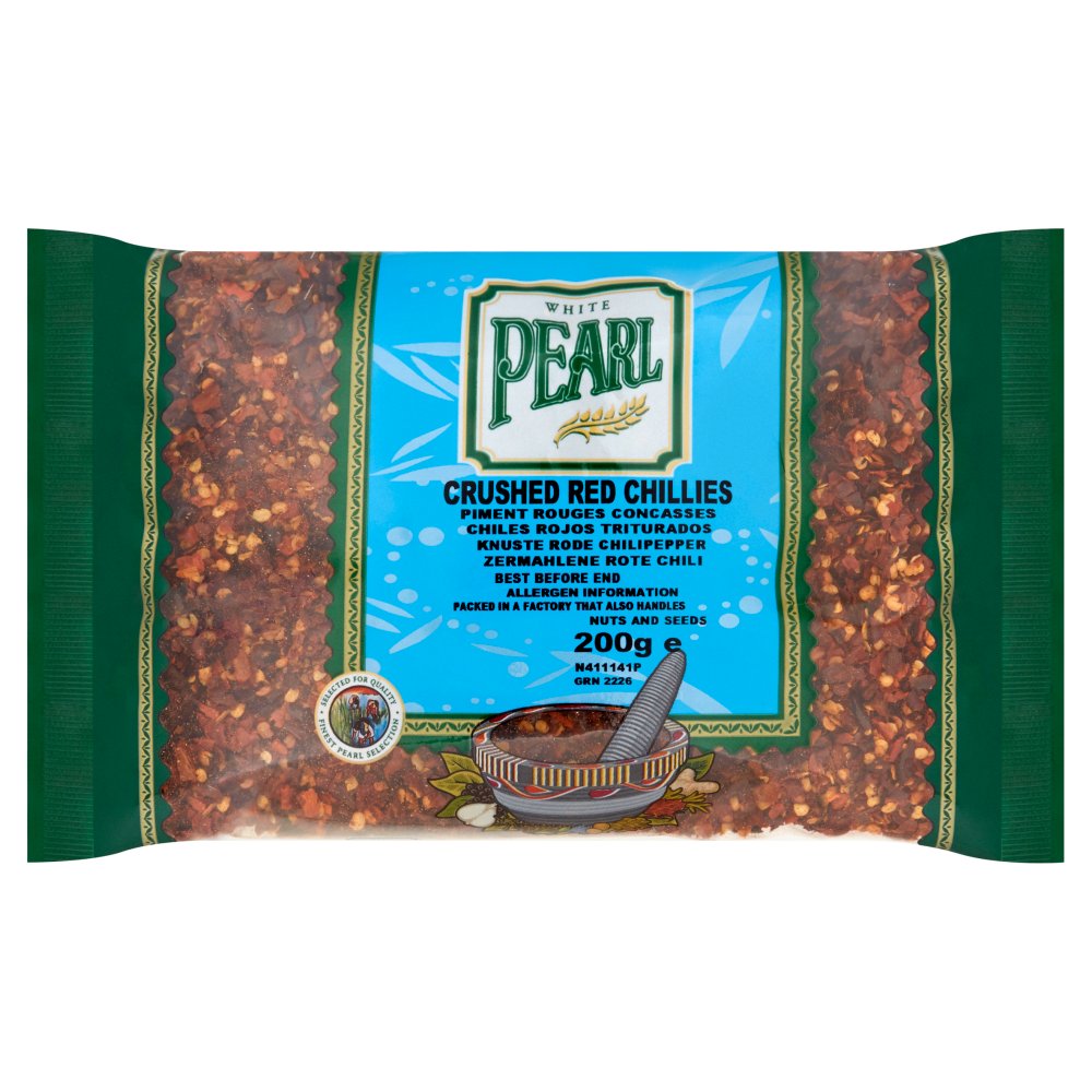 White Pearl Crushed Red Chillies 200g