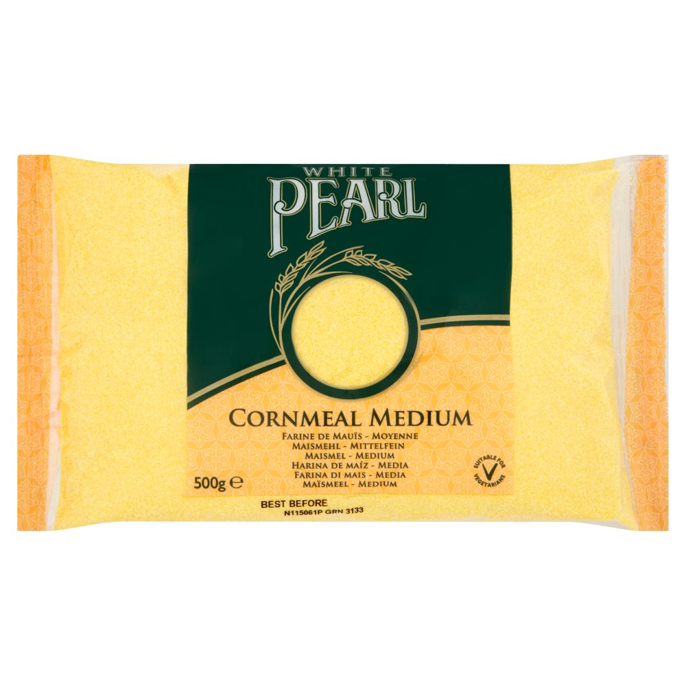 White Pearl Cornmeal Medium 500g