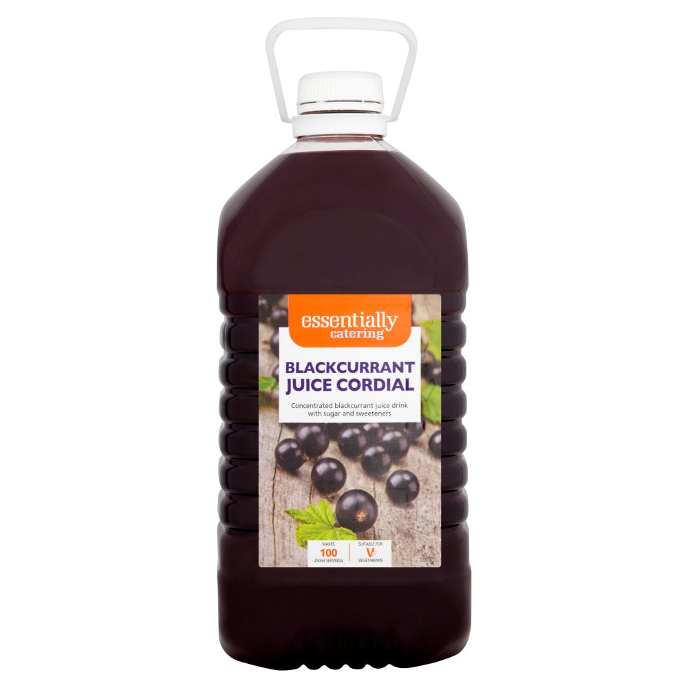 Essentially Catering Blackcurrant Juice Cordial 5L