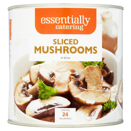 Essentially Catering Sliced Mushrooms in Brine 2.5kg