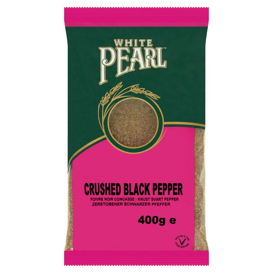 White Pearl Crushed Black Pepper 400g