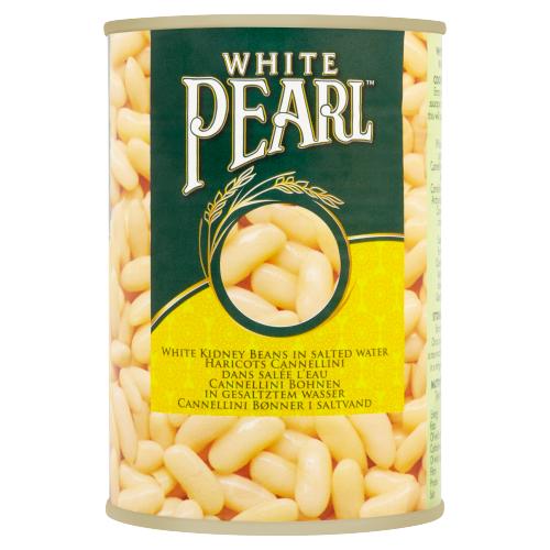 White Pearl White Kidney Beans 400g