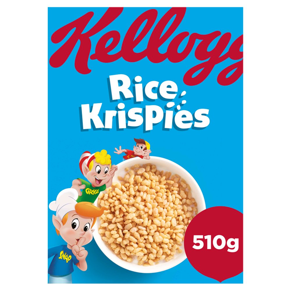 Kellogg's Rice Krispies Breakfast Cereal 510g