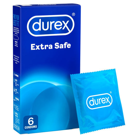 Durex 6 Regular Fit Originals Extra Safe Condoms