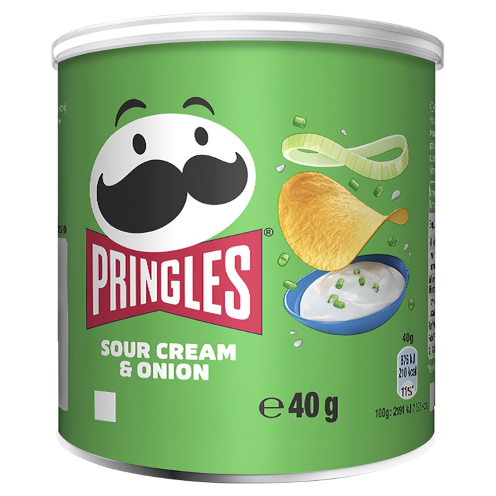 Pringles Sour Cream & Onion 40g