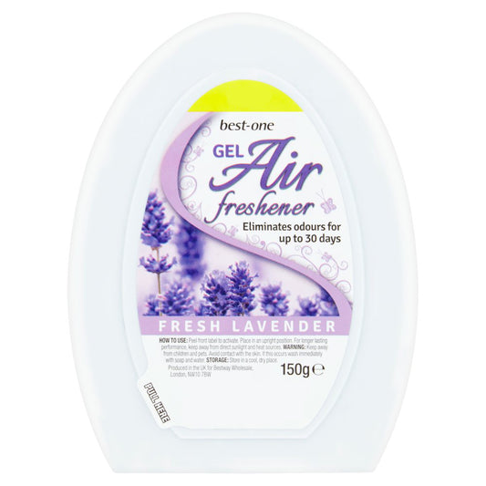 Best-One Gel Air Freshener Fresh Lavender 150g