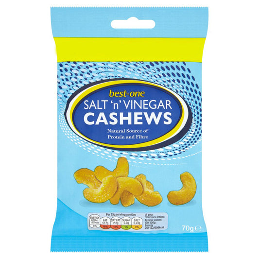 Best-One Salt 'n' Vinegar Cashews 70g