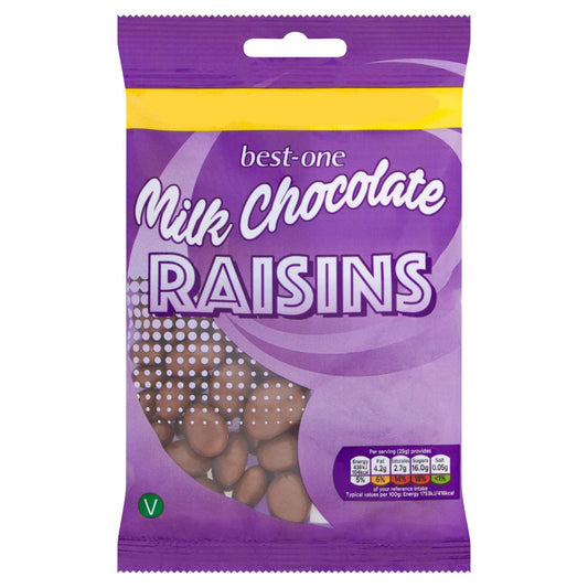 Best-One Milk Chocolate Raisins 75g