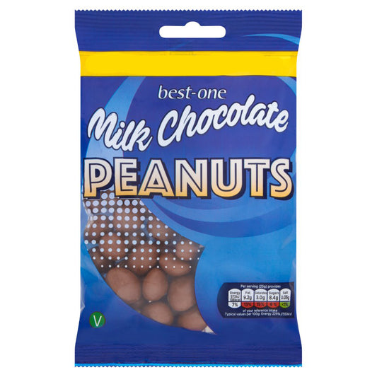 Best-One Milk Chocolate Peanuts 75g