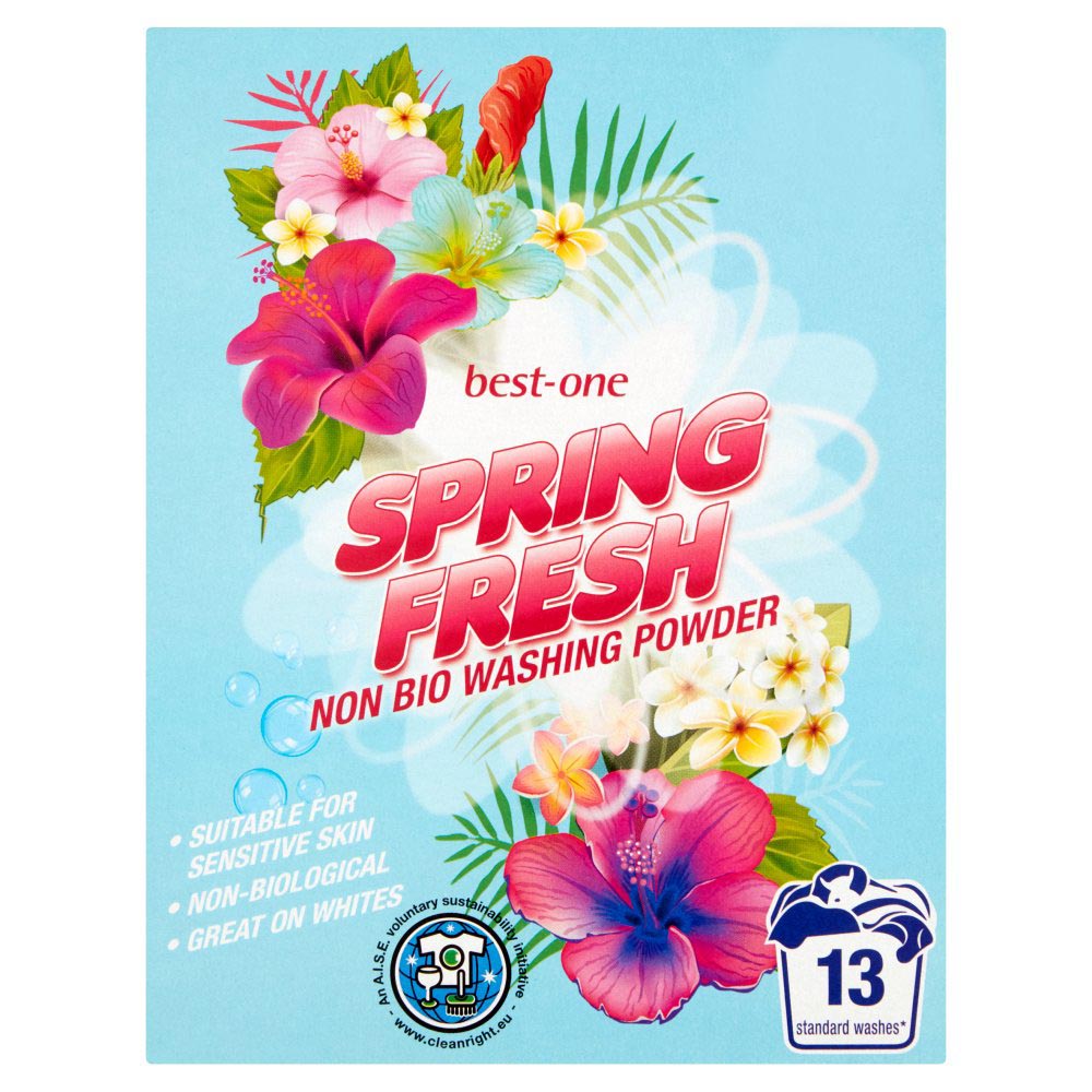 Best-One Spring Fresh Non Bio Washing Powder 884g