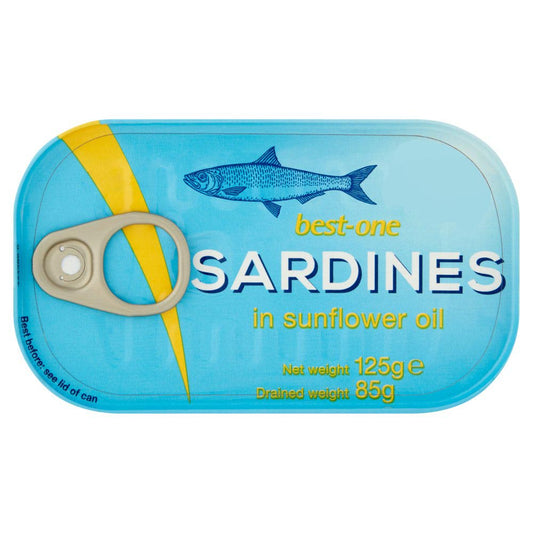 Best-One Sardines in Sunflower Oil 125g