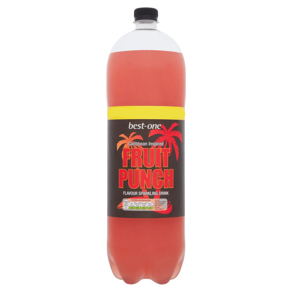 best-one Fruit Punch Flavour Sparkling Drink 2 Litre