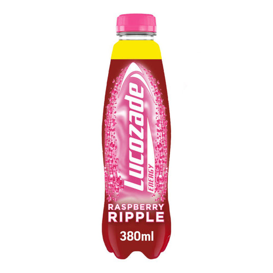 Lucozade Energy Drink Raspberry Ripple 380ml