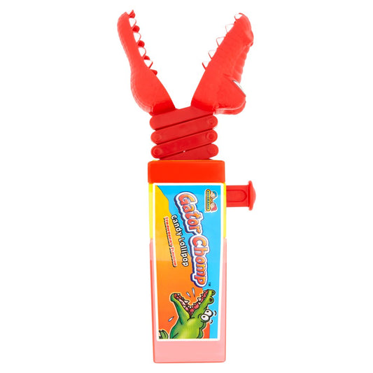 Kidsmania Gator Chomp Candy Lollipop Strawberry Flavour 17g