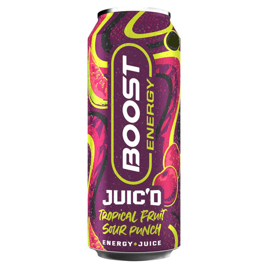 Boost Energy Juic'd Tropical Fruit Sour Punch 500ml