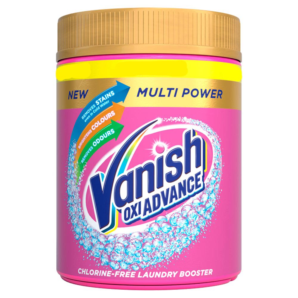 Vanish Oxi Advance Multi Power Chlorine-Free Laundry Booster Powder 470g