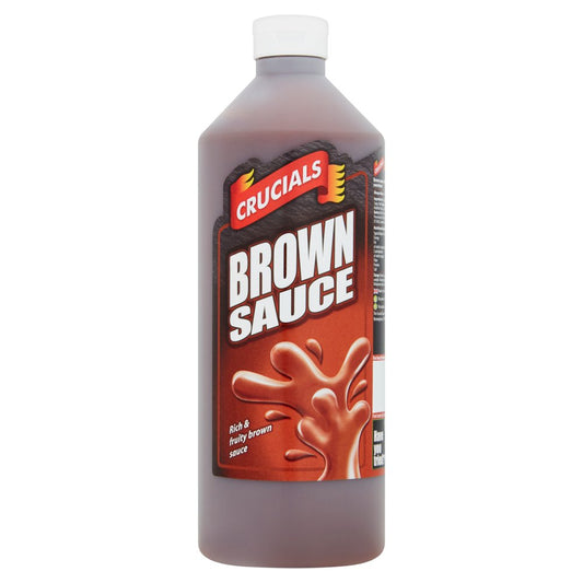 Crucials Brown Sauce, Dip, Marinade 1 Litre
