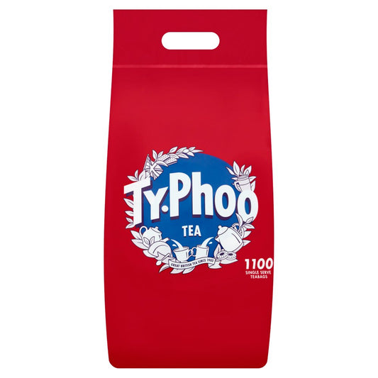 Typhoo 1100 Tea Single Serve Teabags 2.5kg