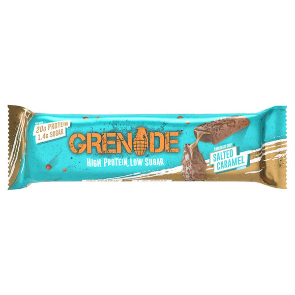 Grenade Chocolate Chip Salted Caramel Flavour 60g - My Africa Caribbean